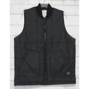 Weatherproof Vintage Mens Quilted Puffer Vest • Black • Size S • NWT
